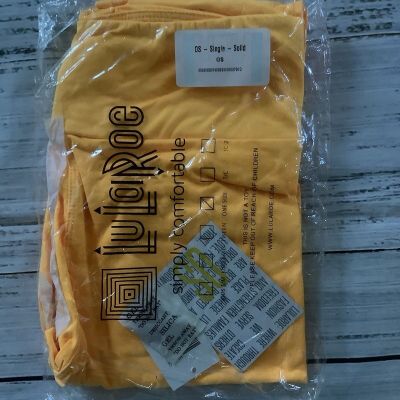 NWT LuLaRoe OS One Size Leggings - Solid Neon Orange