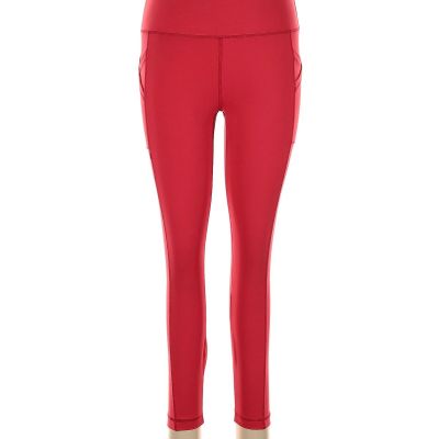 Velocity Women Red Leggings L