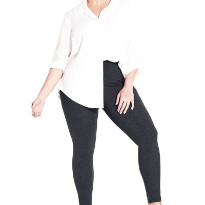 Avenue Women's Plus Size Pima High Rise Legging