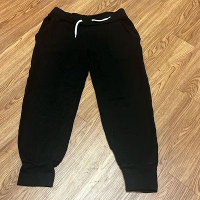 MONROW Black Super Soft Joggers Size XS