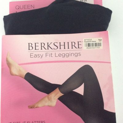 Berkshire Easy Fit Black Queen Leggings Style 4748 1X-2X