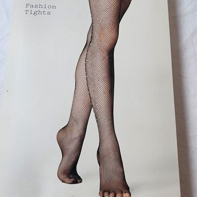 New A New Day Women's Tights Jewel Fishnet High Waisted Black Size S/M