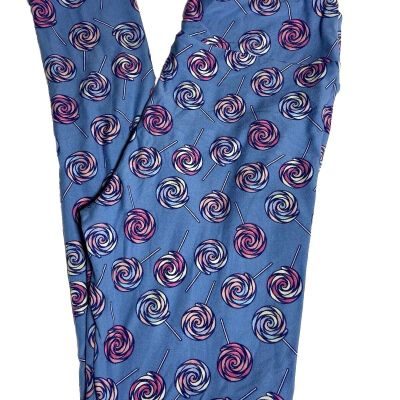 Fun Day Swirl  Lollipop Leggings