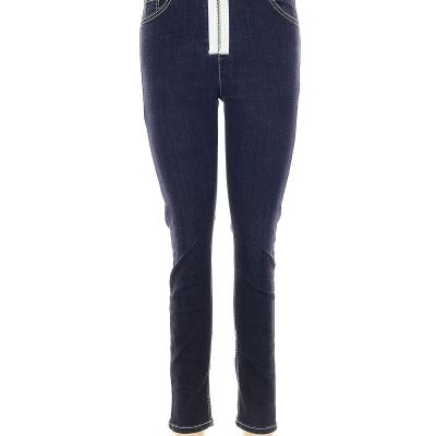 Topshop Women Blue Jeggings 30W