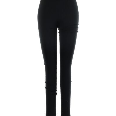 Docele Fashion Women Black Leggings One Size