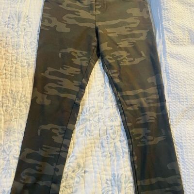 Sanctuary x Anthropologie Camo Runway Leggings Size Large