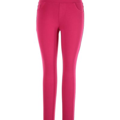 Lands' End Women Pink Leggings 14