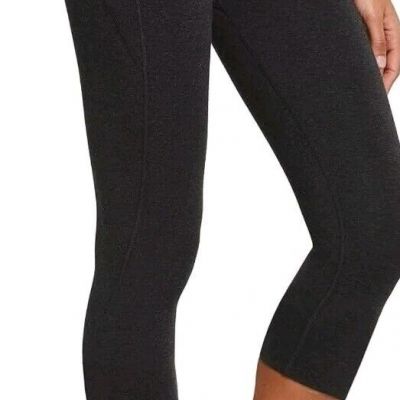 BALEAF M  Charcoal Women's Capri Leggings Pockets High Waisted Workout Yoga