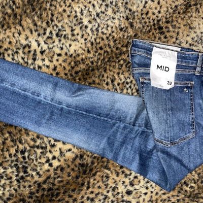 NEW RAG & BONE JEANS CATE MID 32 SKINNY NORDSTROM $225 Retail Org.