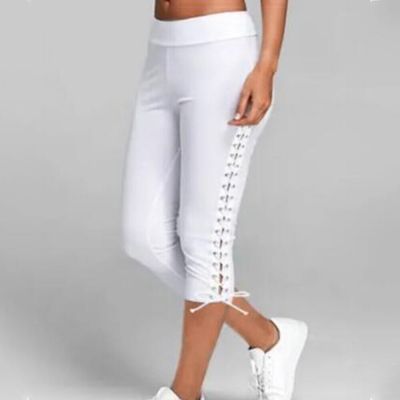 Women Elasticated Waist Gym Sport Pants Trousers Ladies Slim Fit Stretch Bottoms