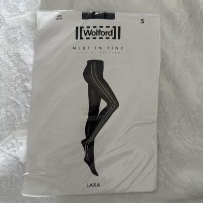 Wolford Lara Tights Mon/Black Size Small