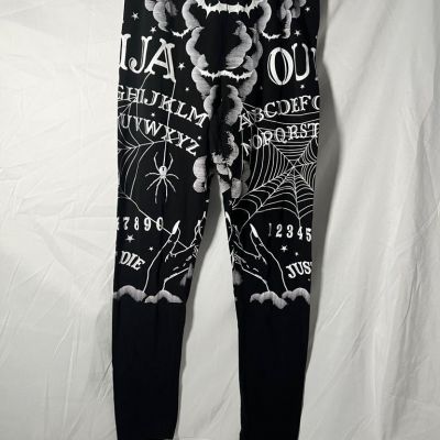 Dolls kill Trickz 'N Treatz calling all spirits Ouija Leggings Size L