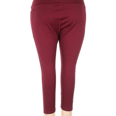 Dip Women Red Leggings 3X Plus