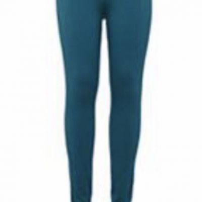 Sonoma womens plus leggings, teal size 3x short