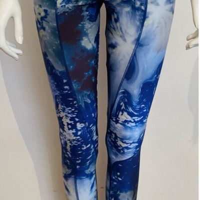 Alexander McQueen Lycra Print Leggings 40