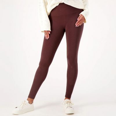 Breezies Seamless Cotton Legging  - Cocoa (L) 508645 a