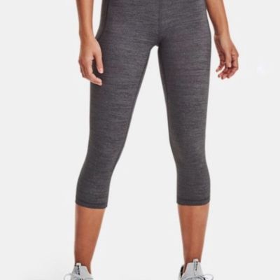 Under Armour Heather Gray Capri Leggings Sz XS