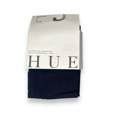 HUE Navy Ultimate Opaque Control Top Tights Womens Size 1 U3271 ~ 1 Pair