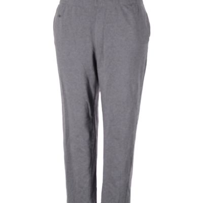 Ruby Rd. Women Gray Leggings 3X Plus