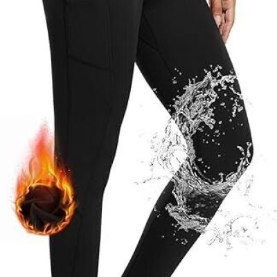 BALEAF Fleece Lined Leggings Women's Size {3XL} Water Resistant/Tummy Control