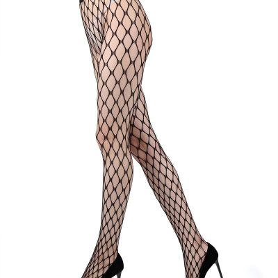 Women's Flirty Maxi Fishnet Nylon Tights