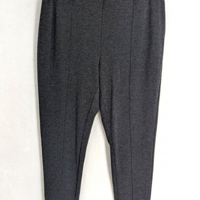 J Jill women's medium gray ponte knit leggings