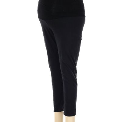 Motherhood Women Black Leggings M Maternity