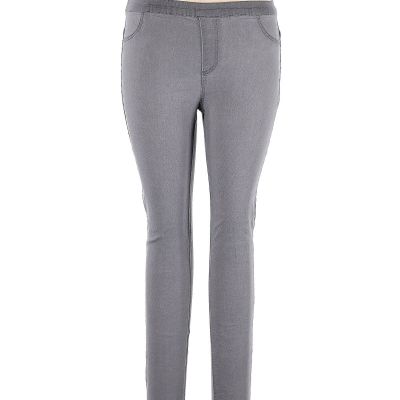 Assorted Brands Women Gray Jeggings L