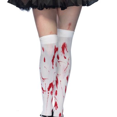 Bloody Thigh High Stockings