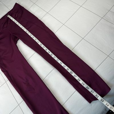 Athleta Leggings Womens Small Purple Plum Velocity Stash Pocket Athletic Ankle