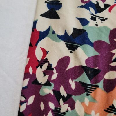 Lularoe Honey Floral Print Multicolor Legging OS Women's One Size Soft