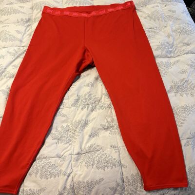 Yitty Major Label Shaping High Waist Red Capri Leggings Size 4X