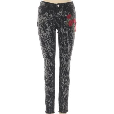 REVAMPED Women Silver Jeggings 1