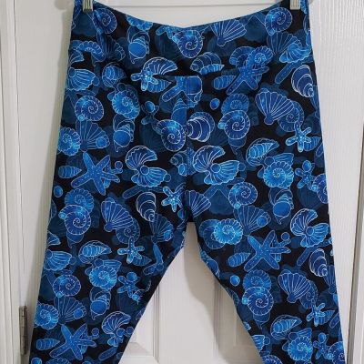 Sea Shell Capri Leggings TC