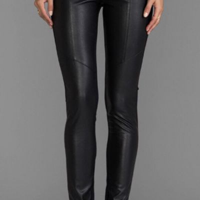 BCBG MaxAzria - NWT - Maddex Faux Leather leggings black - XS