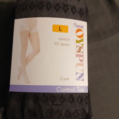 Joyspun Opaque 2pk Control Top Tight New