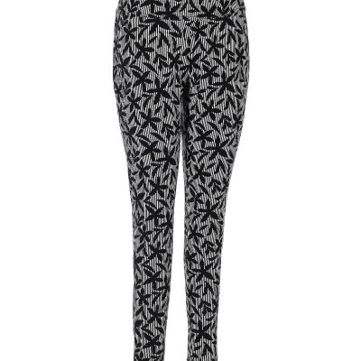 Lands' End Women Black Leggings M