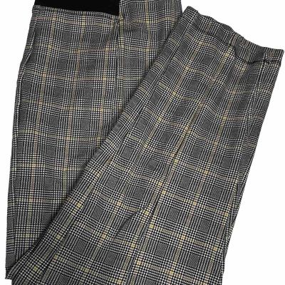 Terra & Sky Houndstooth Size 1X Pullon Pants Skinny Career Leggings