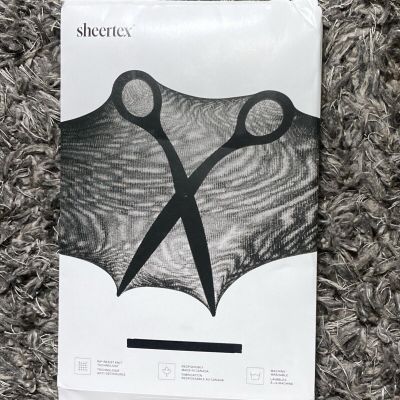 Sheertex Women's Classic Sheer Rip Resist Tights Sz S Noir Sealed