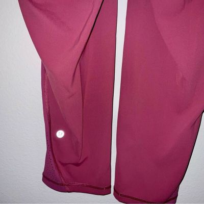 Lululemon Ready to Race Crop Legging Moss Rose 21