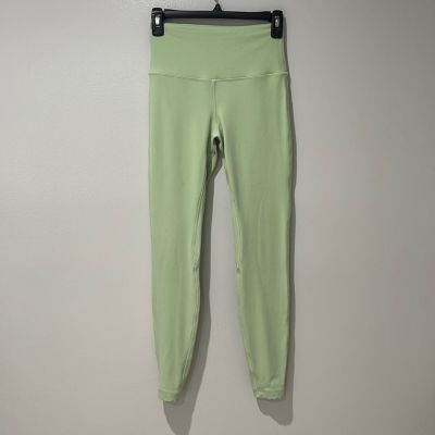 LuLuLemon Align High Rise Pant Size 6 Green