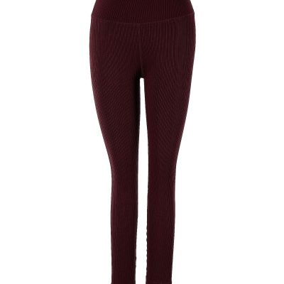 Good American Women Red Leggings 00