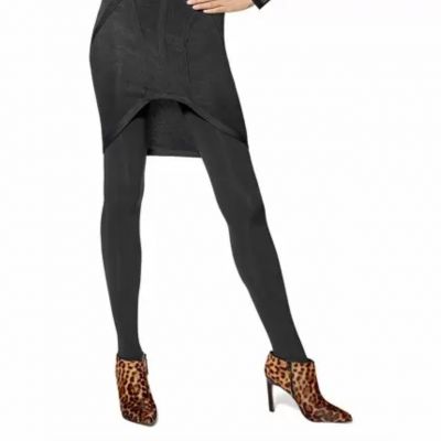 Hue A5322 Womens Blackout Opaque Shaping Tights Size 2