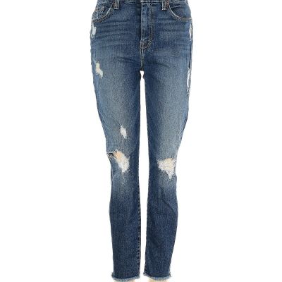 7 For All Mankind Women Blue Jeggings 27W