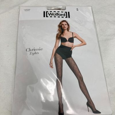 Wolford Chrissie Tights New In Package Noisette Color Size Small