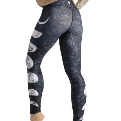 Yoga Democracy Dark Moon Phase Leggings