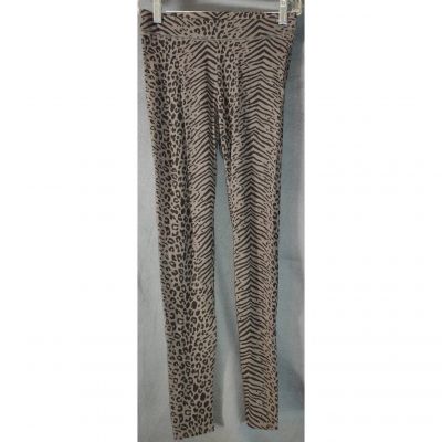 Pink Victoria's Secret Animal Print Leggings XS