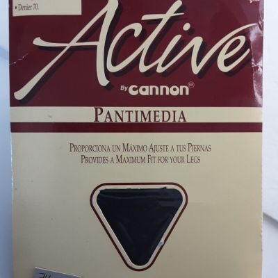 ACTIVE BY CANNON PANTYHOSE  BLUE NAVY  PLUS SIZE Ext/gde.                  (74)