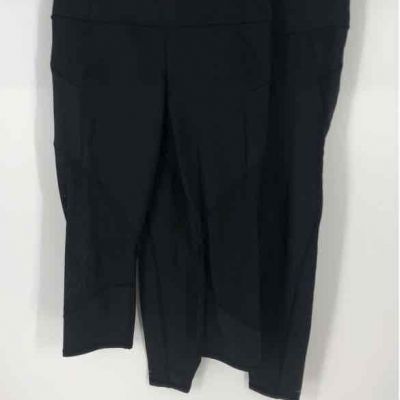 Athleta Womens Black Elastic Waist Ankle Leggings Size Medium Lot Of 2