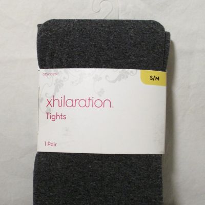 Xhilaration Women's Small Medium Tights Grey Semi-Opaque Charcoal Heather